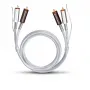 Фонокабель Oehlbach EXCELLENCE Silver Express Plus 100, 1,0m, D1C2601